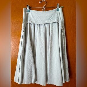 Body by Victoria Gray Wool Midi Skirt - Size 4